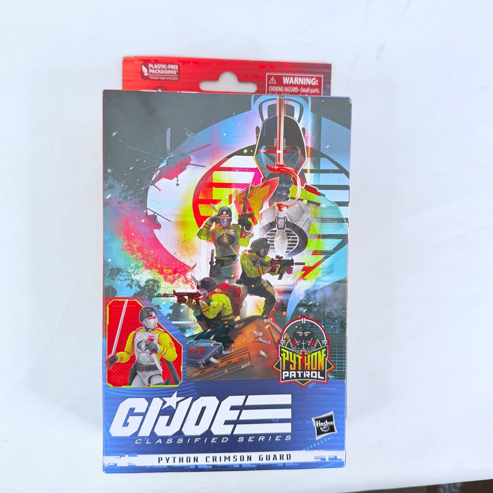 GI Joe Classified Series Python Crimson Guard Python Patrol Action Figure F7732